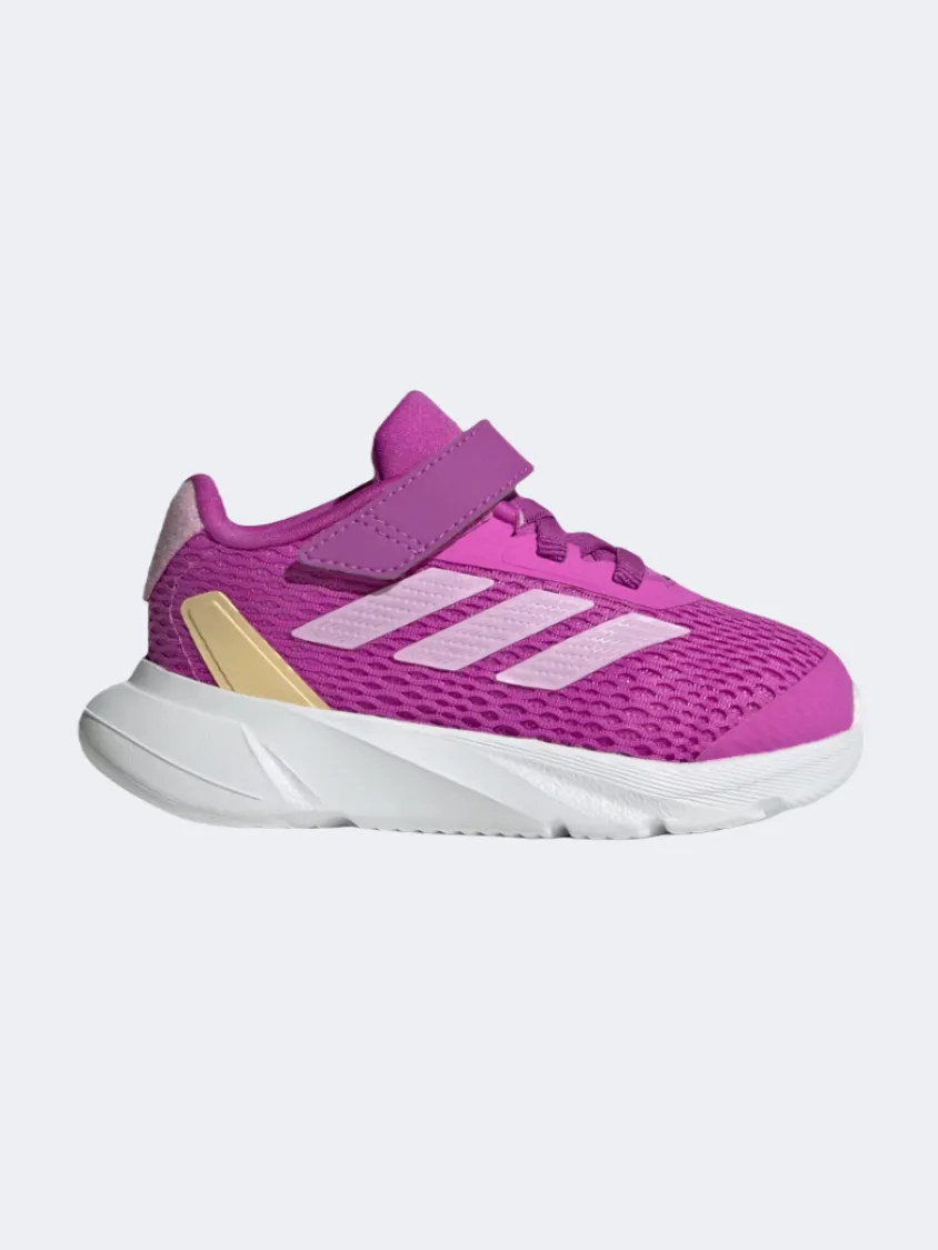 Adidas Duramo Sl Infant Girls Running Shoes Purple/Lilac/Black