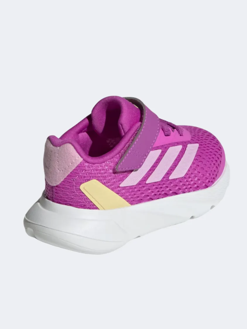 Adidas Duramo Sl Infant Girls Running Shoes Purple/Lilac/Black