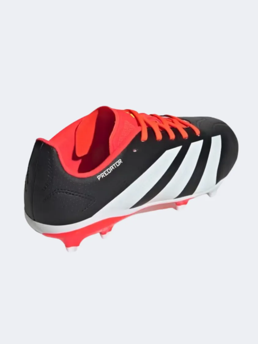 Adidas Predator League Fg Kids Football Shoes Black/White/Red