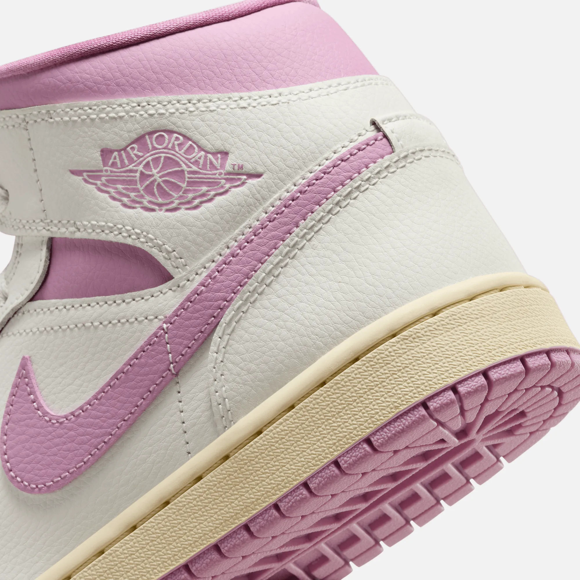 Air Jordan Women's 1 Mid Strawberries & Cream