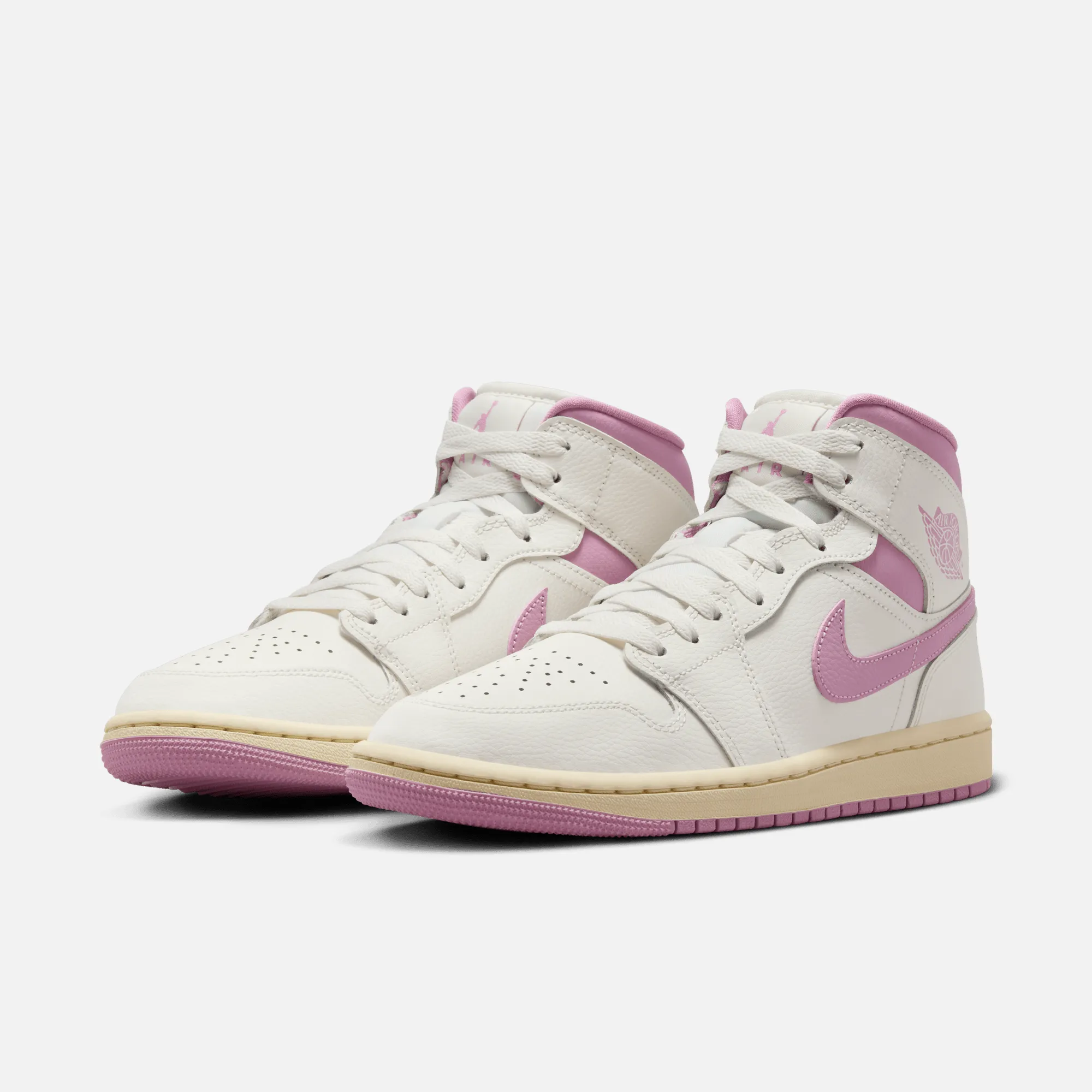 Air Jordan Women's 1 Mid Strawberries & Cream