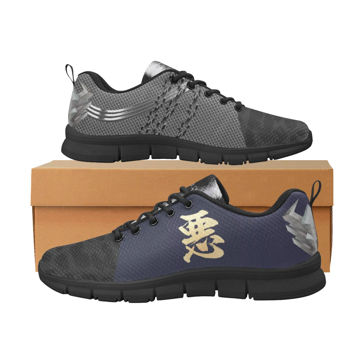 Armor King "悪" Aku Kanji Equil Runners - Mens