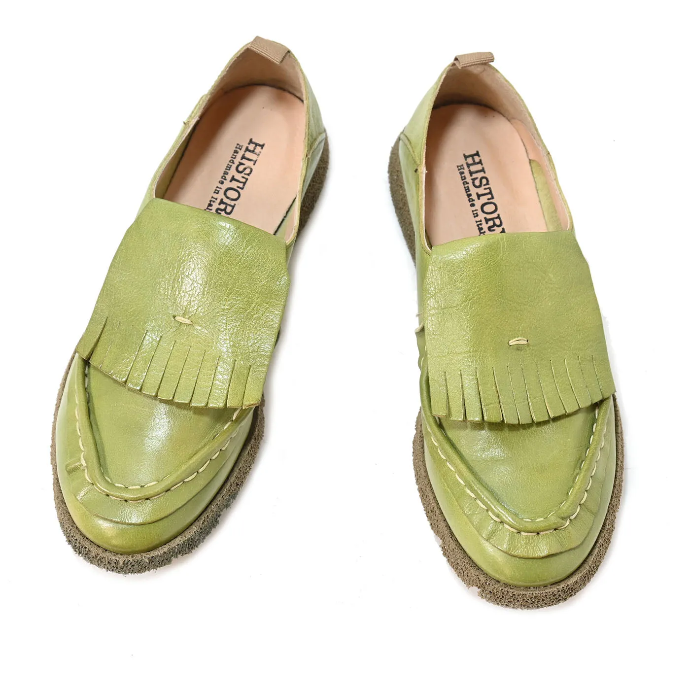 BELLE 02 - moccasin leather ALOE