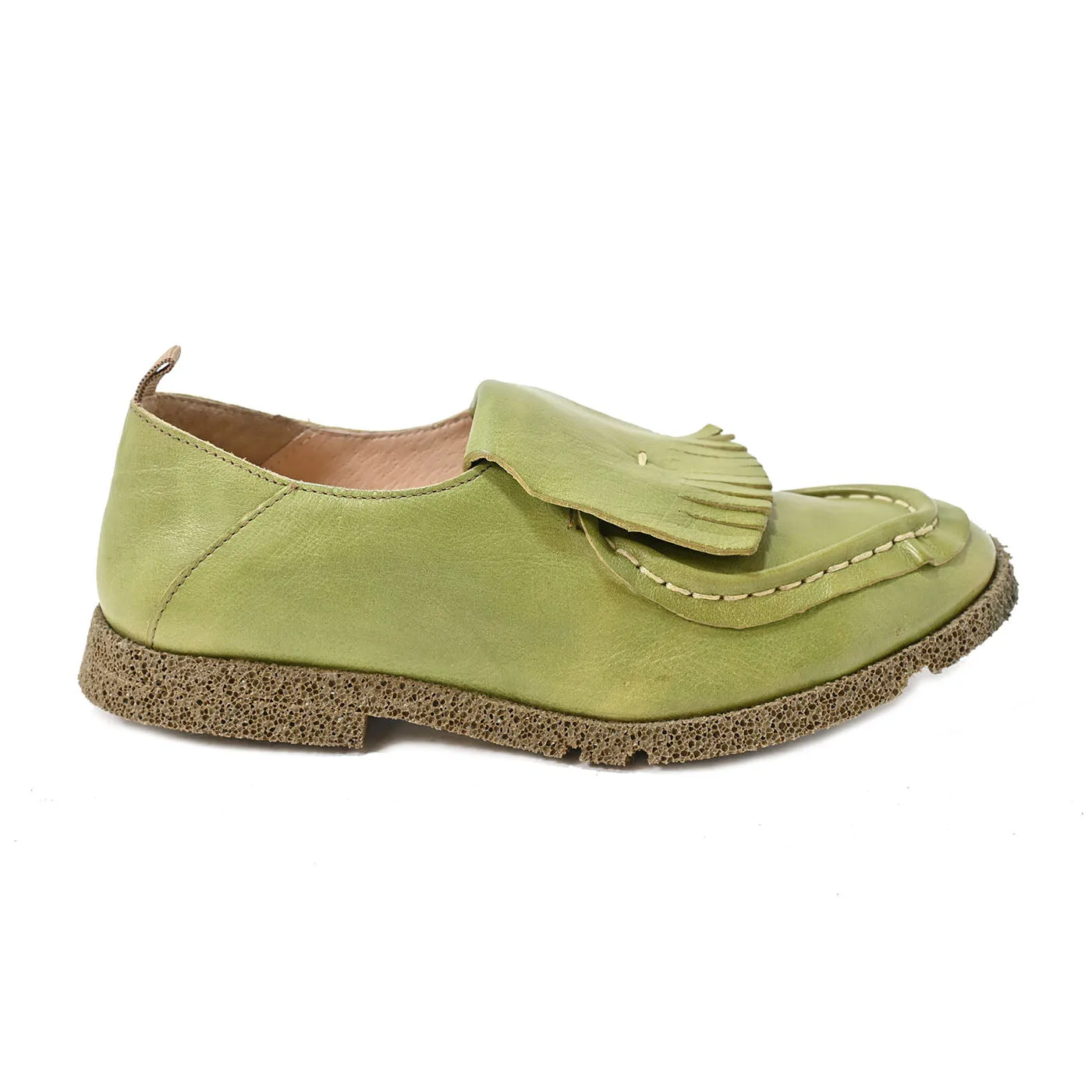 BELLE 02 - moccasin leather ALOE