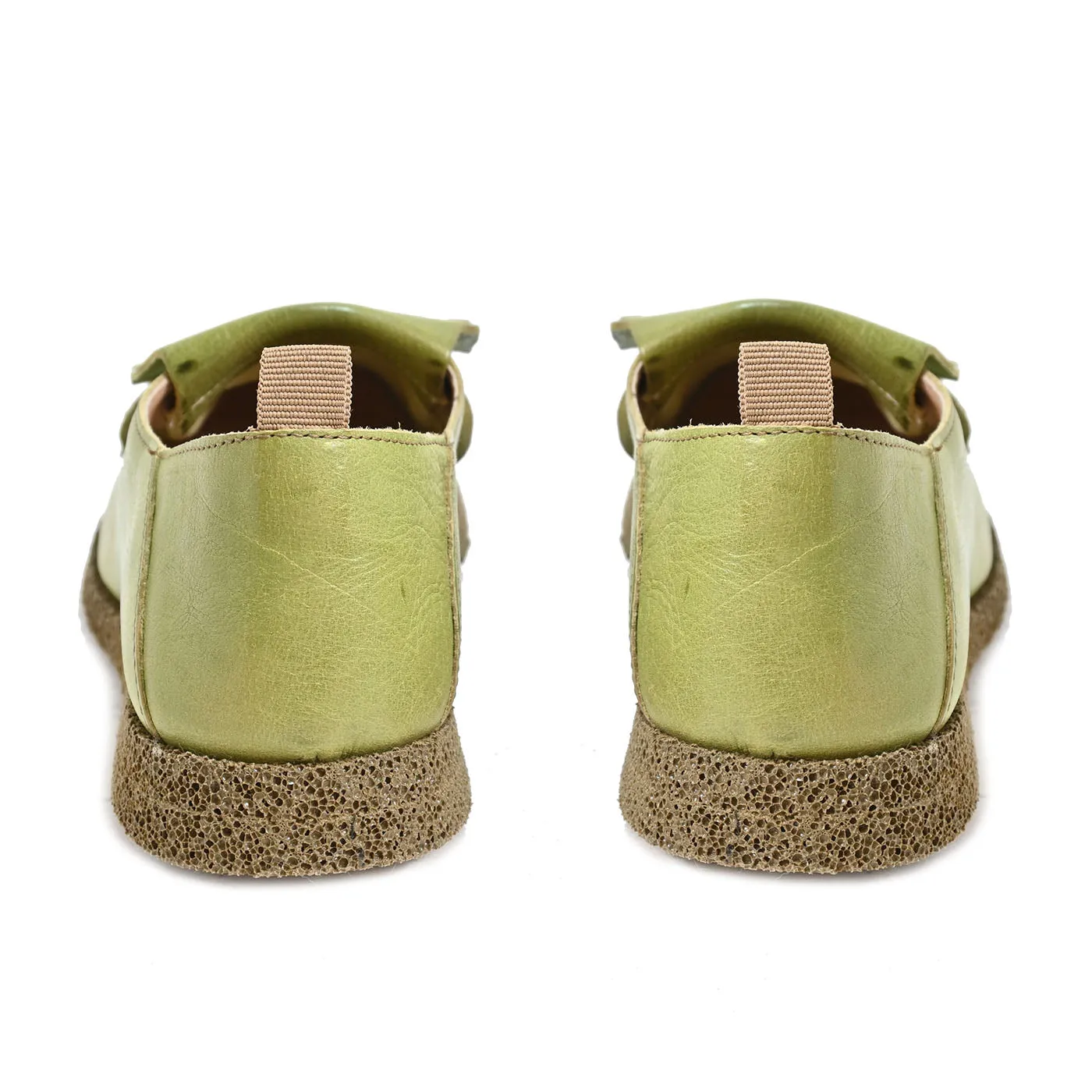 BELLE 02 - moccasin leather ALOE