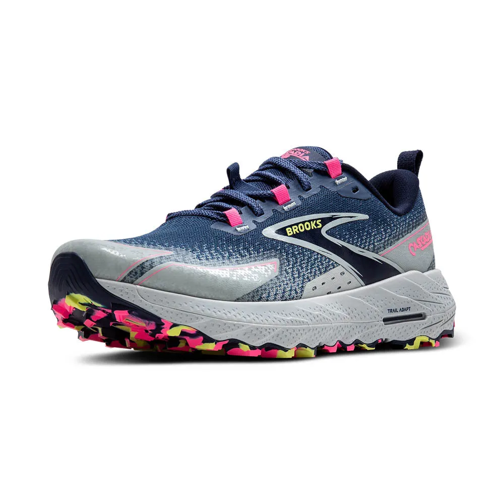 Brooks Cascadia 18 (Womens) - Oceana/Pearl Blue/Pink