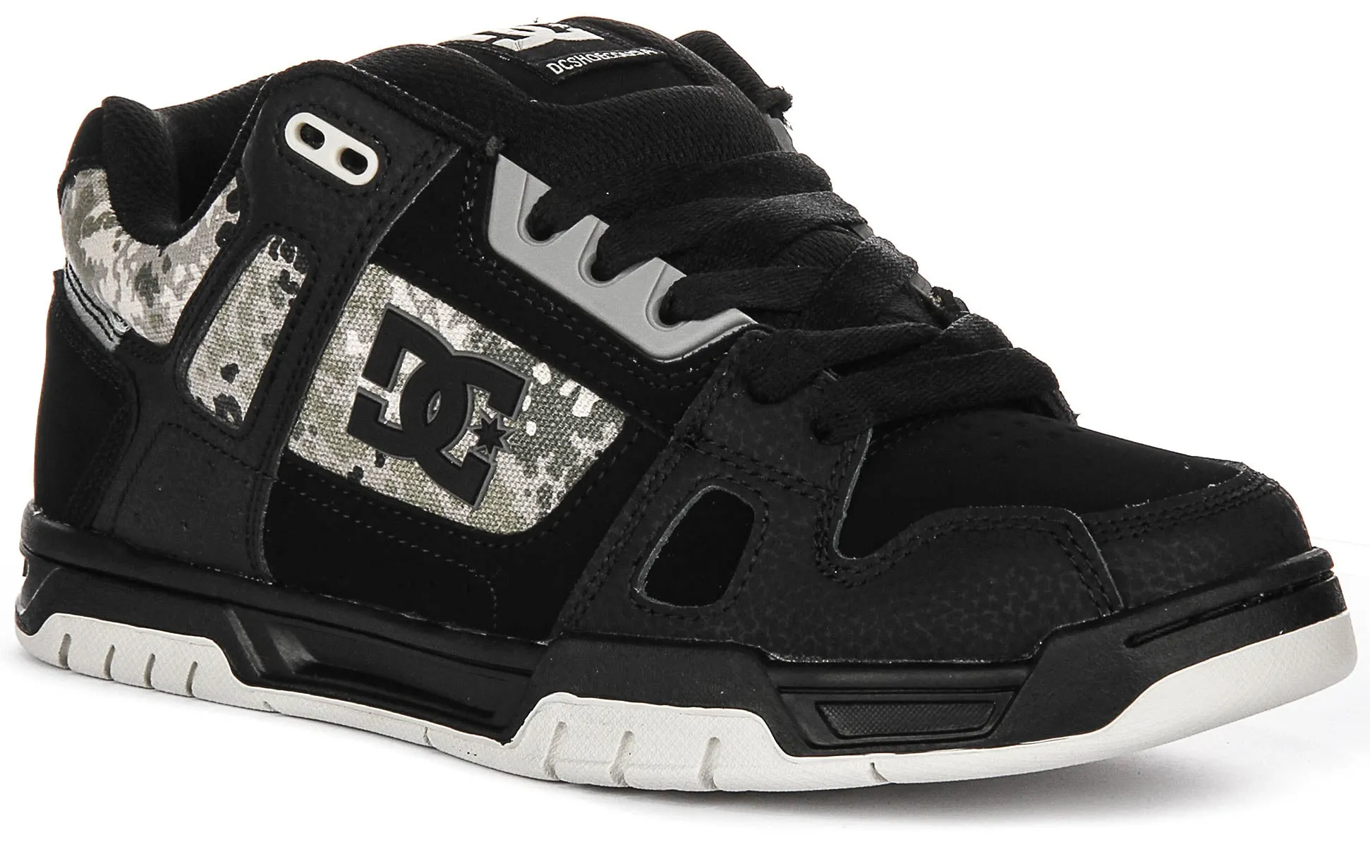 Dc Shoes Stag In Black Grey For Men