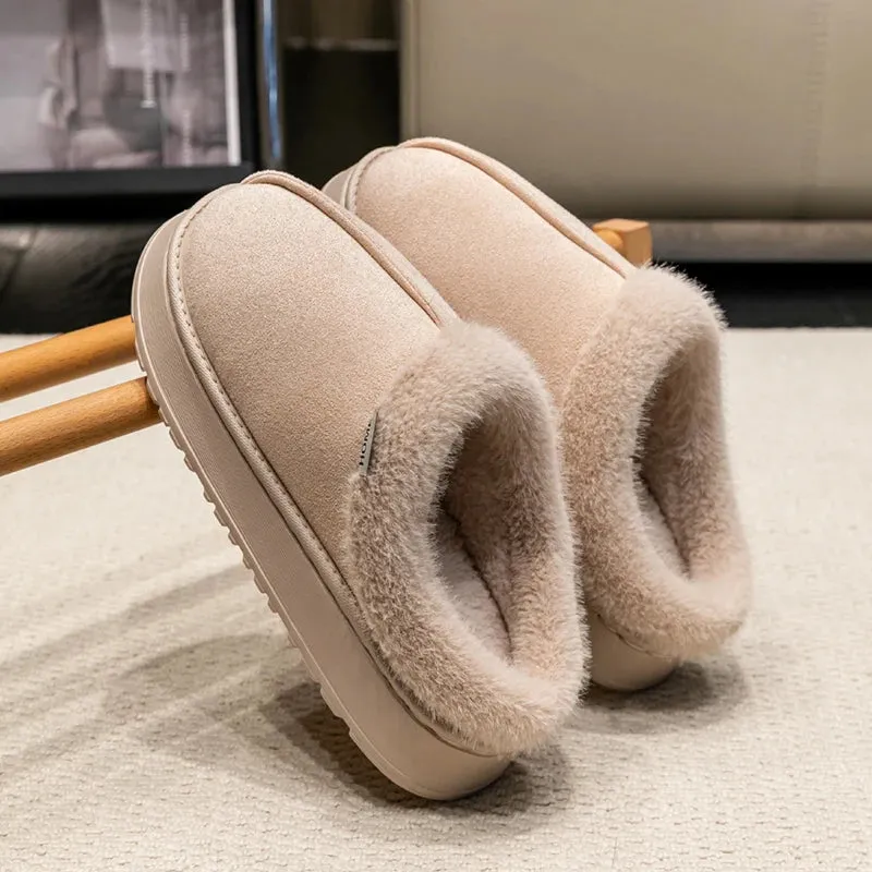 Fluffy Women’s Winter Slippers – Warm & Anti-Slip | CozyStep