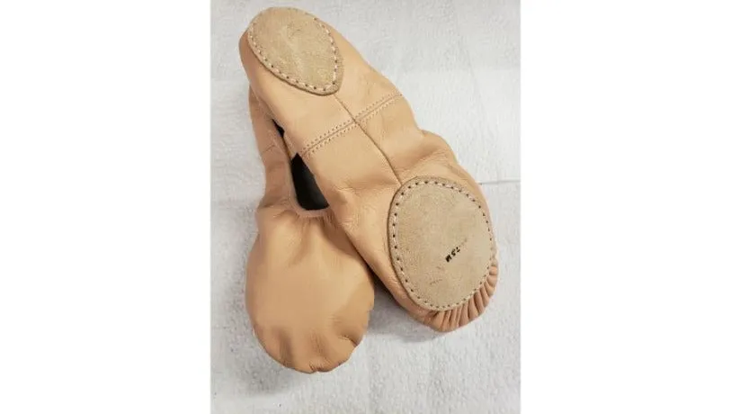 Harmony -- Women's Leather Split Sole Ballet -- Pink