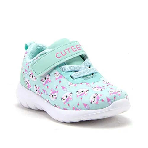 Little Toddler Girls' Cute Slip On Sneakers Casual Sports Running Shoes