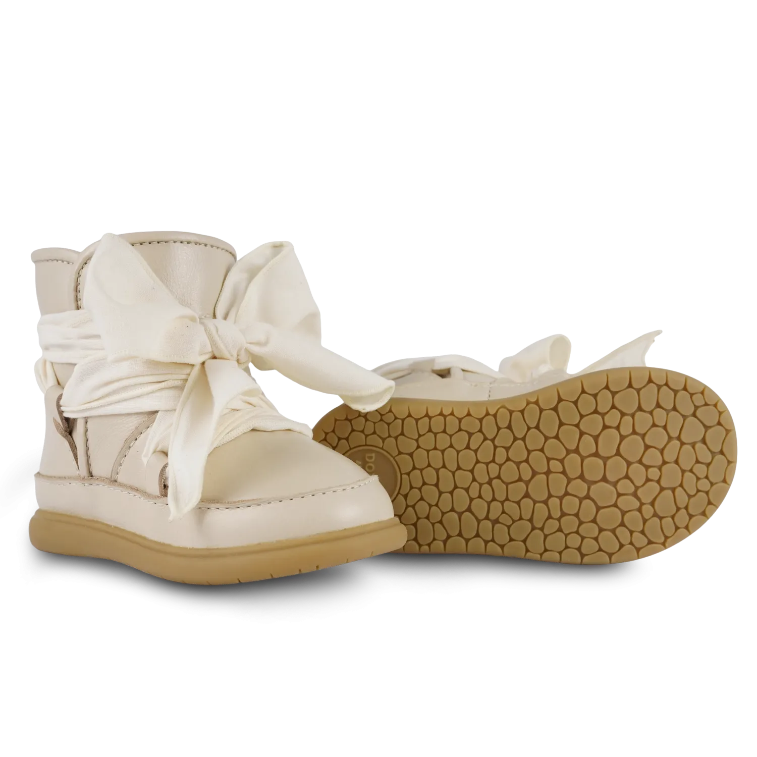 Maudi Shoes | Cream Leather