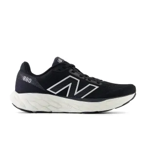 New Balance Fresh Foam X 880 v14 Wide (Womens) - Black with sea salt and silver metallic