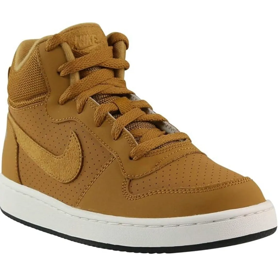 Nike Court Borough Mid Brown Mid Top Trainers