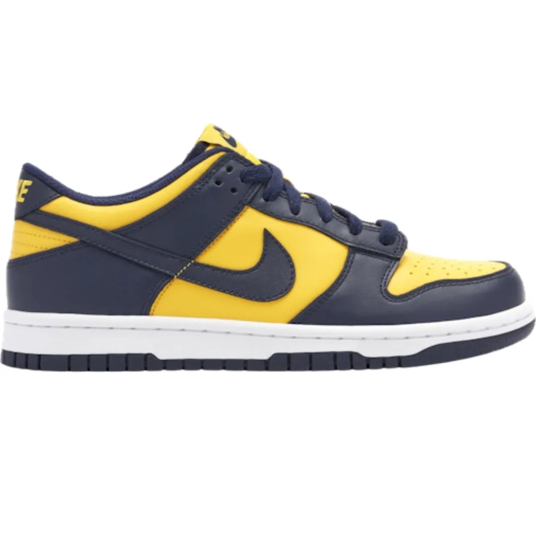 Nike Dunk Low GS Yellow Sneakers