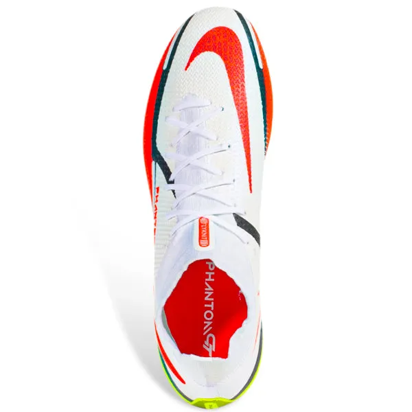 Nike Phantom GT2 Elite FG (White/Bright Crimson)