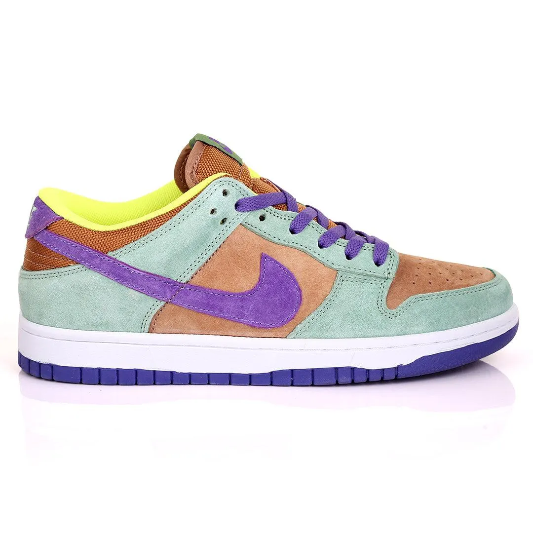 NK Force Dunk Low Sp Multi Colors  suede Men's Sneakers