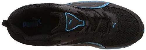 Puma Men's Atom Fashion III Dp Puma Black and Atomic Blue Running Shoes - 9 UK/India (43 EU)