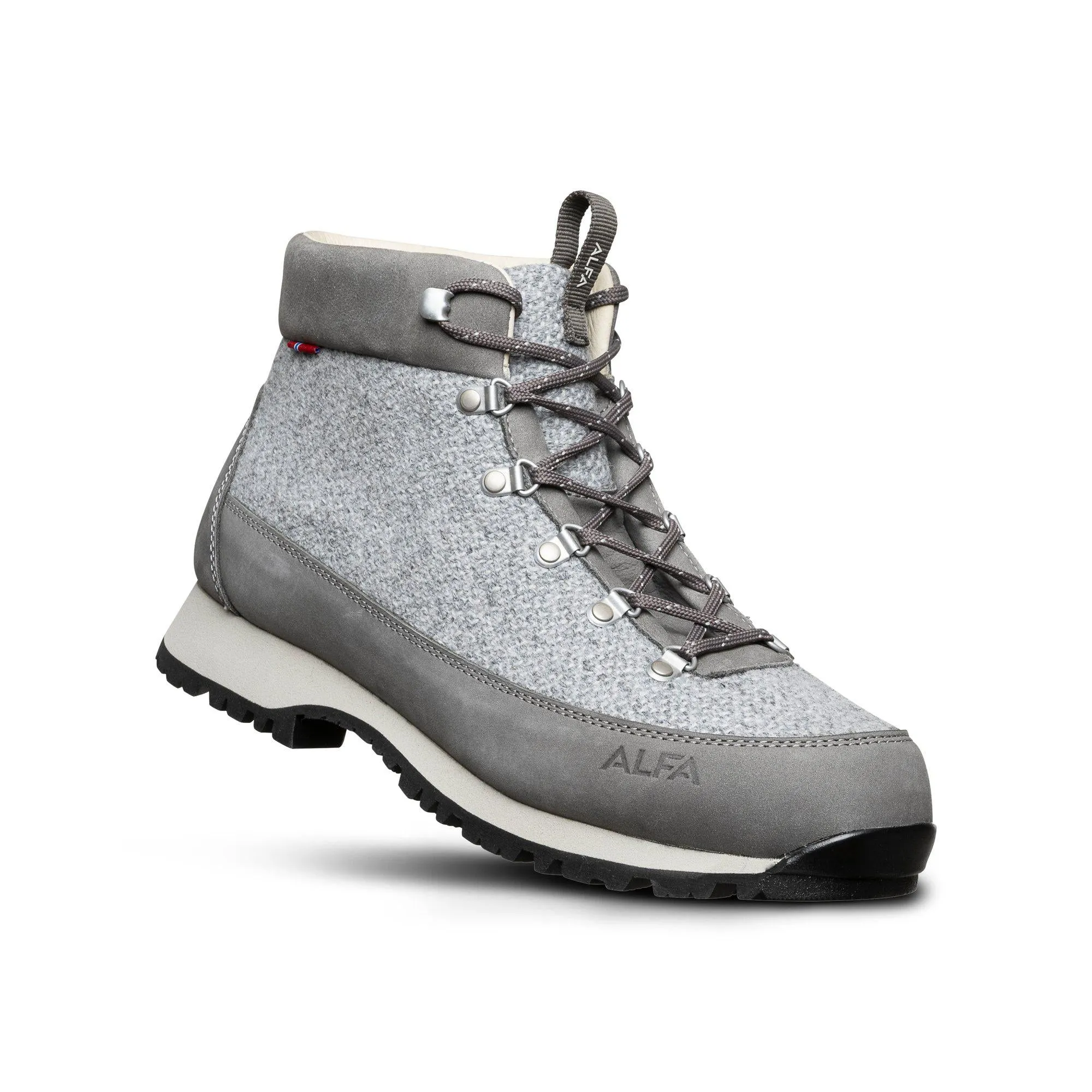 Stad M - Winter boot in wool - GREY