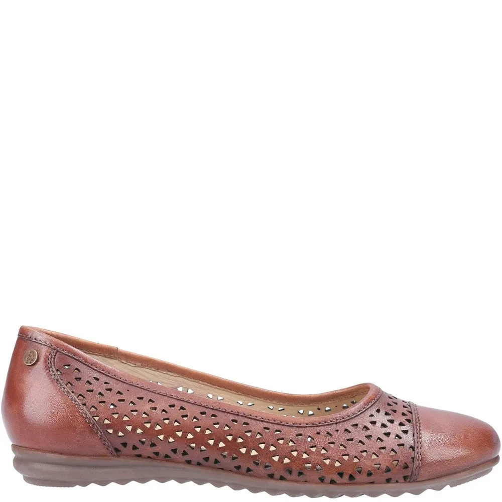 Tan Leah Slip-On Shoes