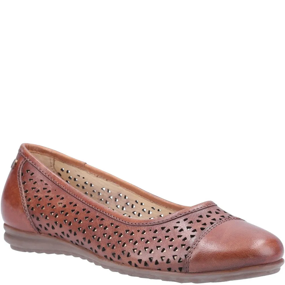 Tan Leah Slip-On Shoes