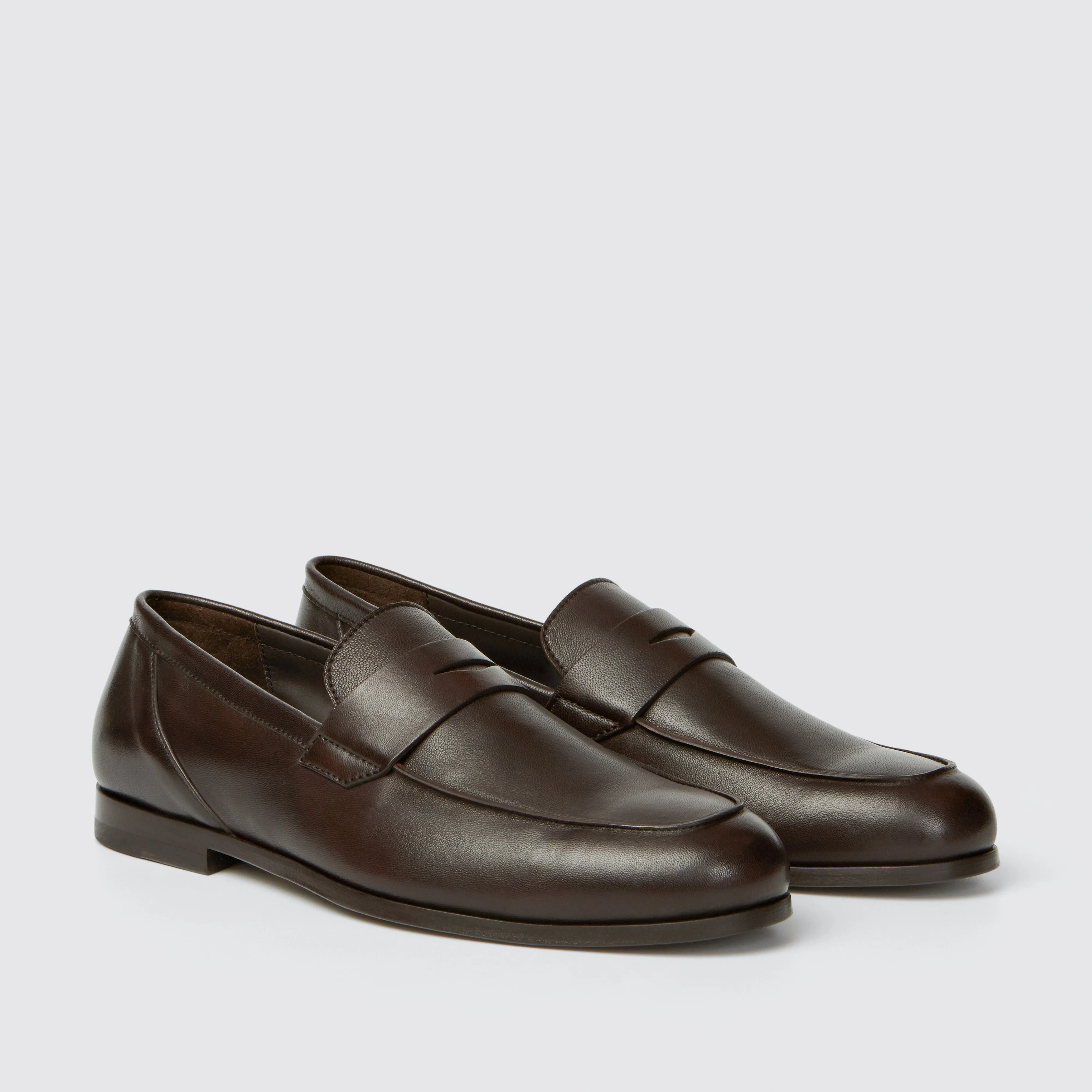 William II Soft Calf Dark Brown